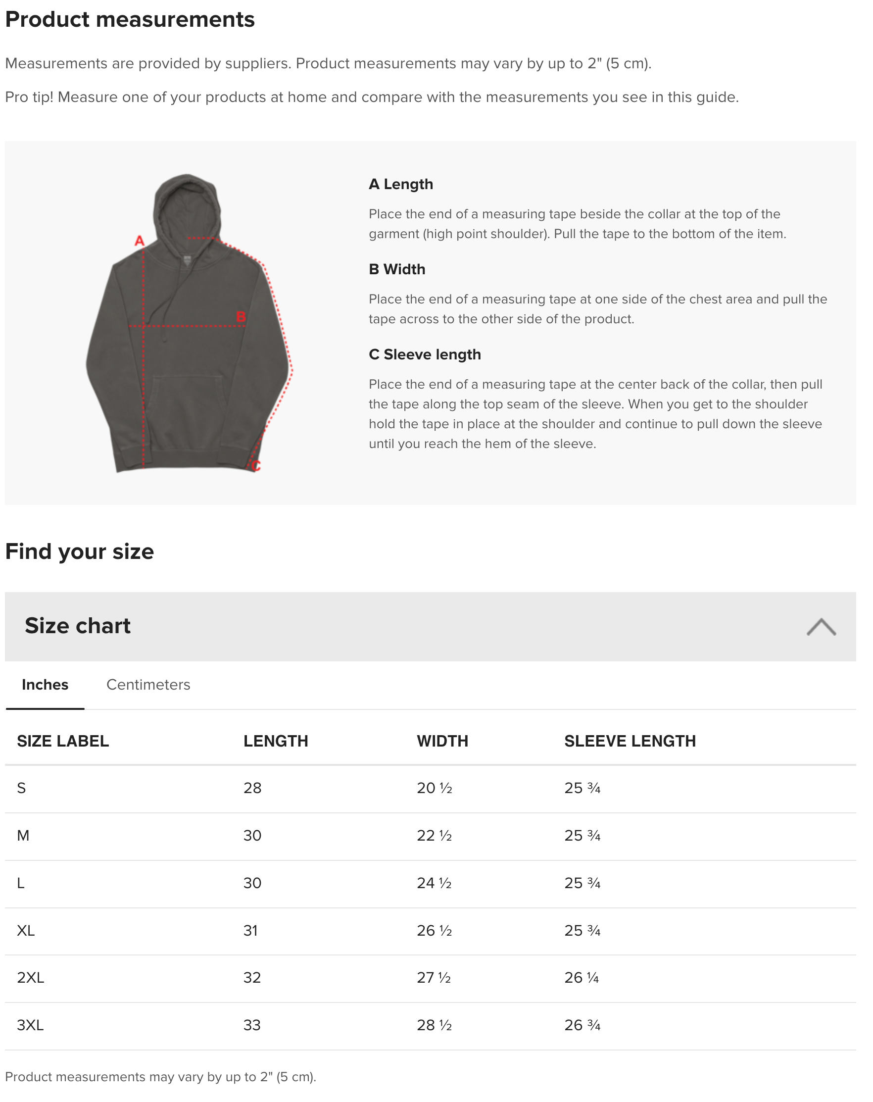 Granite - Branded Hoodie - Men